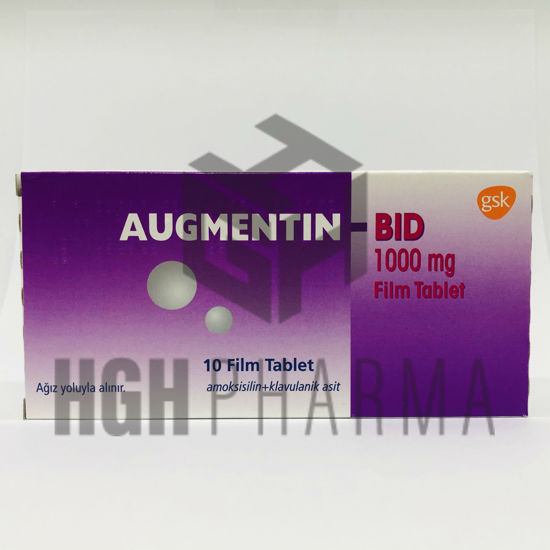 Augmentin 1000 Mg 10 Tab