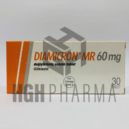 Diamicron MR 60mg 30 Tab
