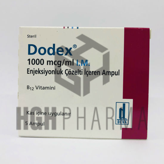 Dodex 1000 mcg/ml 1ml 5 Amp
