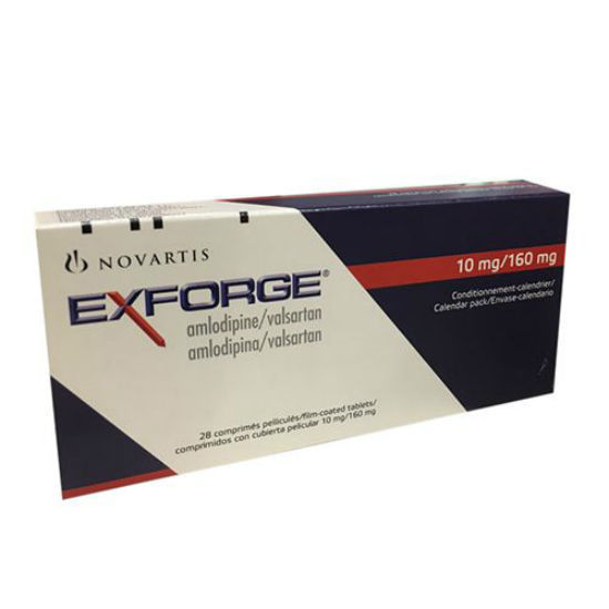 Exforge 10/160mg 28 Tab