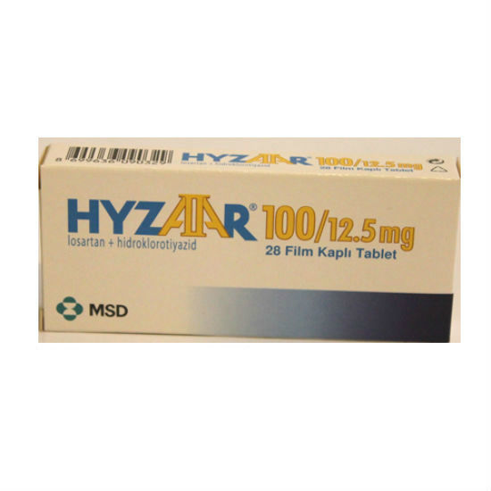 Hyzaar 100mg/12.5mg 28 Tab