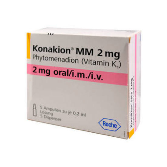 Konakion 2mg/0.2ml 5 Amp