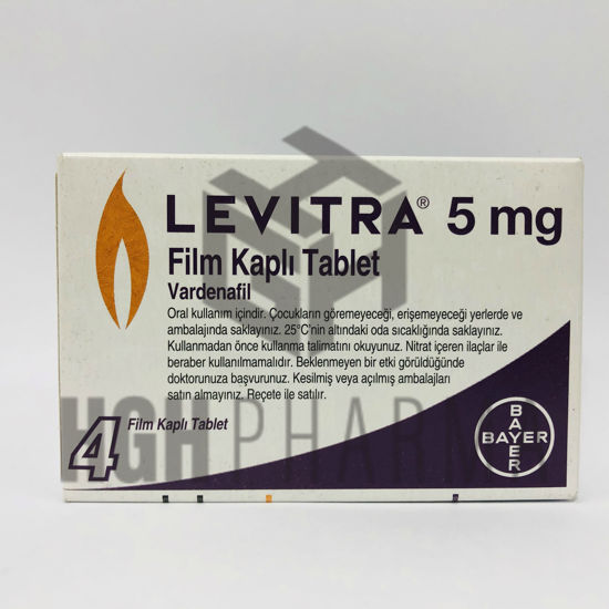 Levitra 5mg 4 Tab
