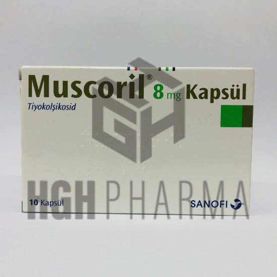 Muscoril 8mg 10 Capsules