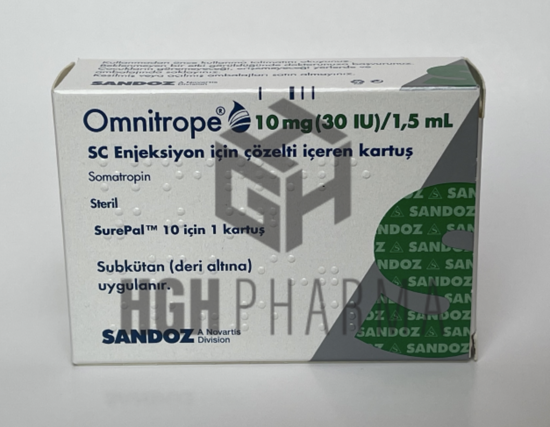 Omnitrope 10mg-30 IU (10mg/1,5ml) Cartridge