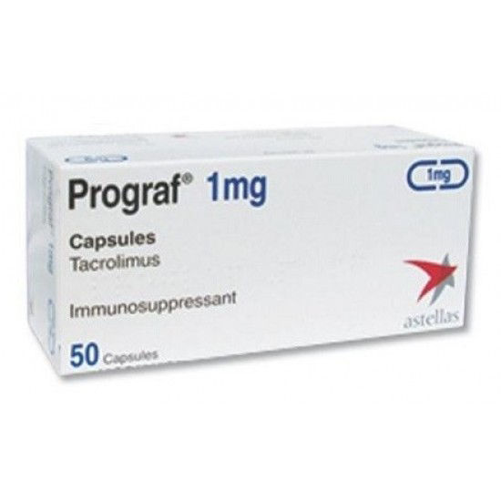 Prograf 1mg 50 Capsules