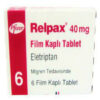 Relpax 40mg 6 Tablet