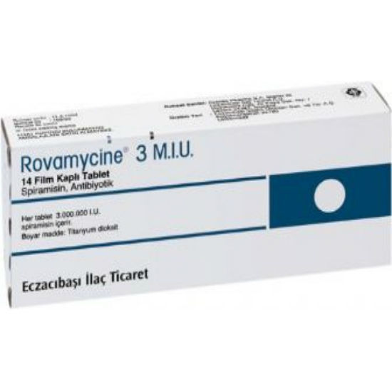 Rovamycine 14 Tab