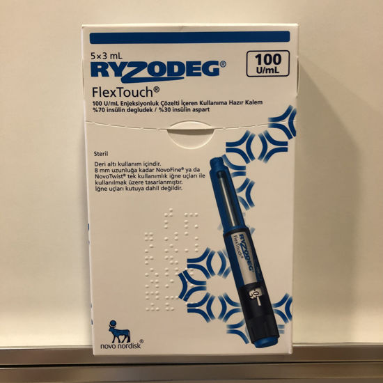 Ryzodeg FlexTouch 100IU 3ml-5 Pens