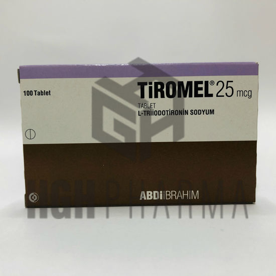 Tiromel 25mcg 100 Tab - T3